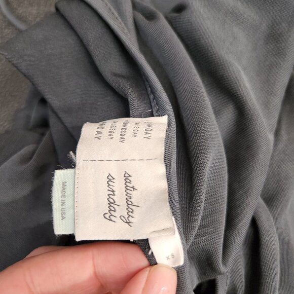 Saturday Sunday Anthropologie Women's Jumpsuit Size XS Wide Leg Short Sleeve - Picture 14 of 15